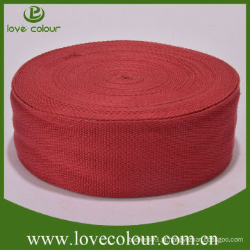 Alta qualidade bambu cão coleira webbings vermelho bambu webbing